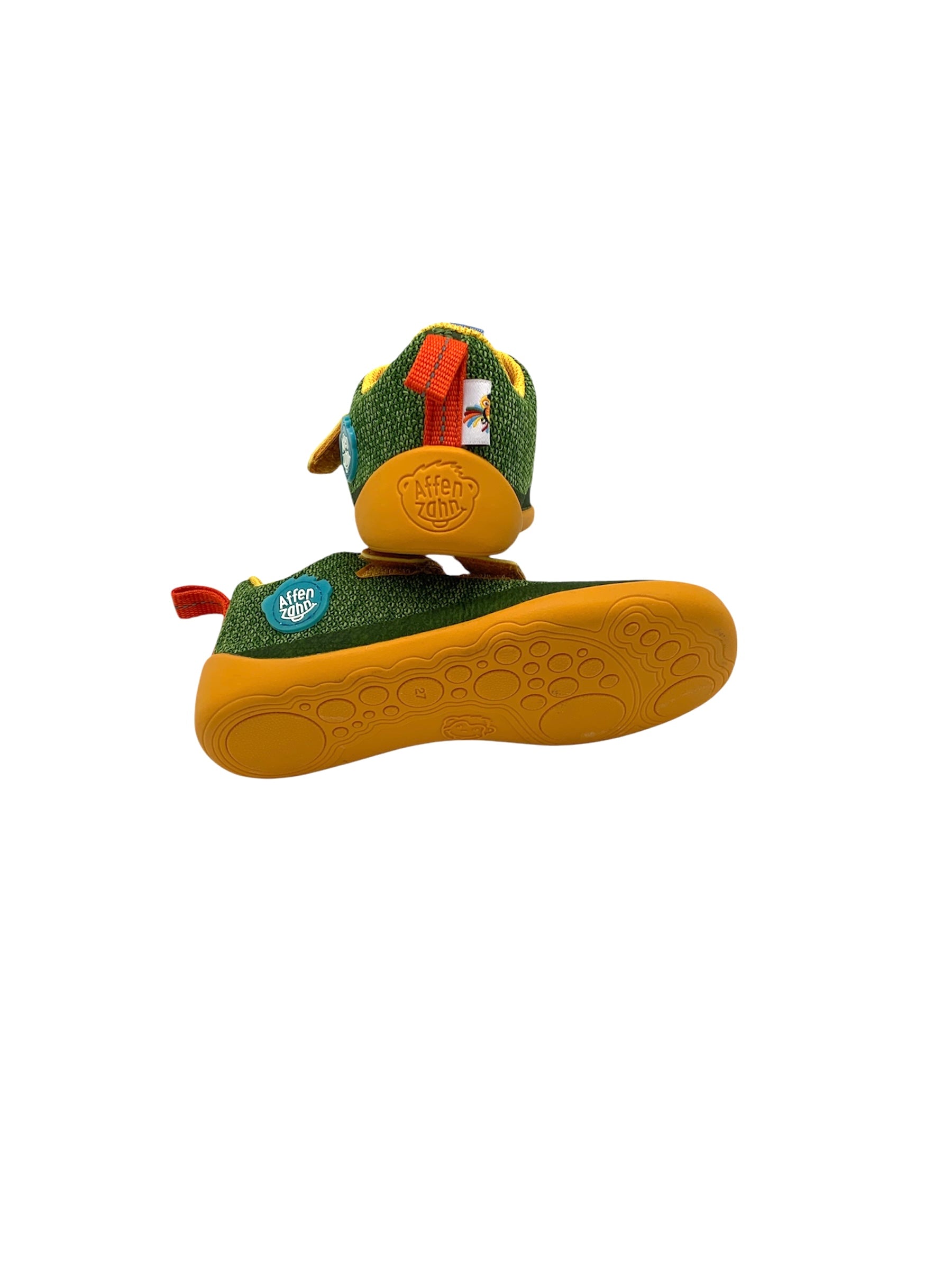 Happy Knit Lowcut Toucan - Gruen