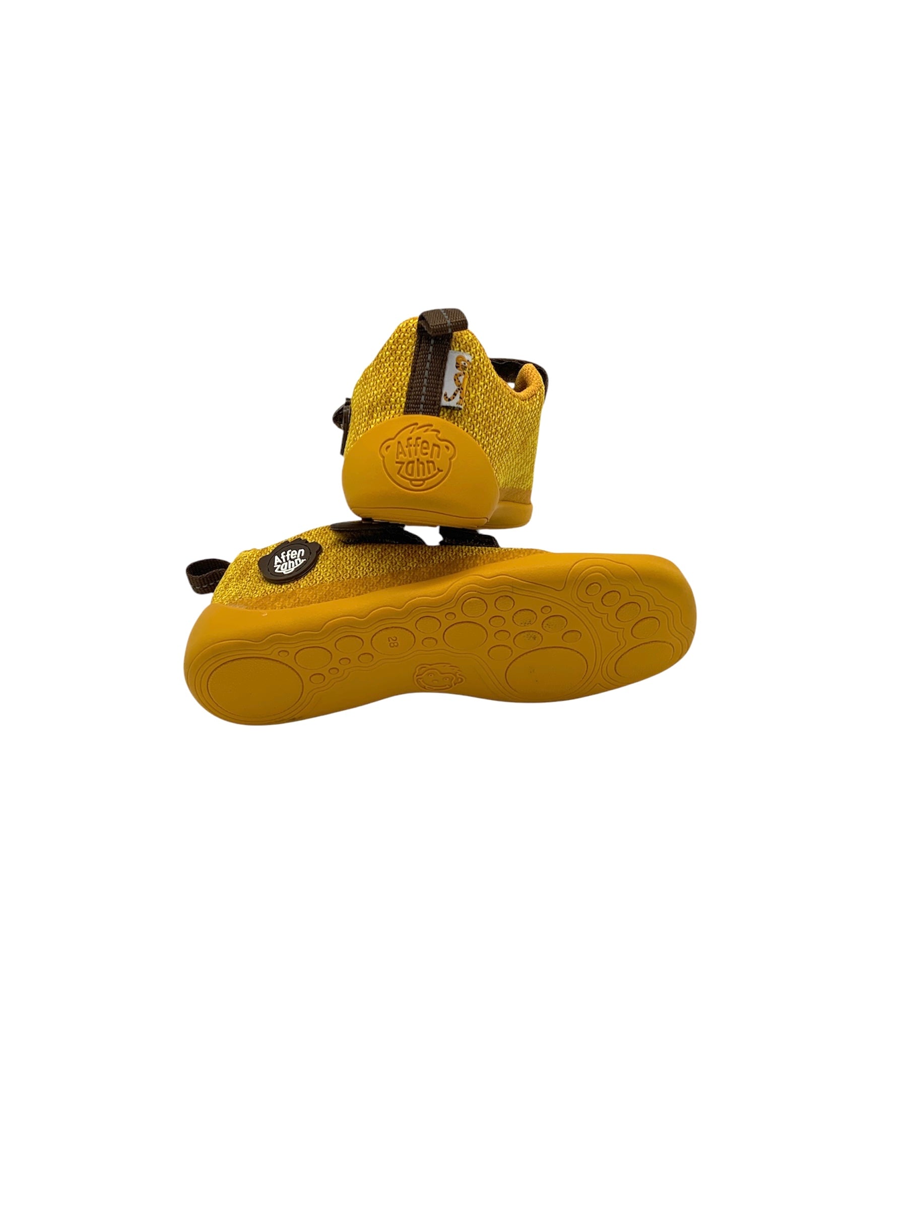 Sneaker Knit Happy Tiger - Gelb