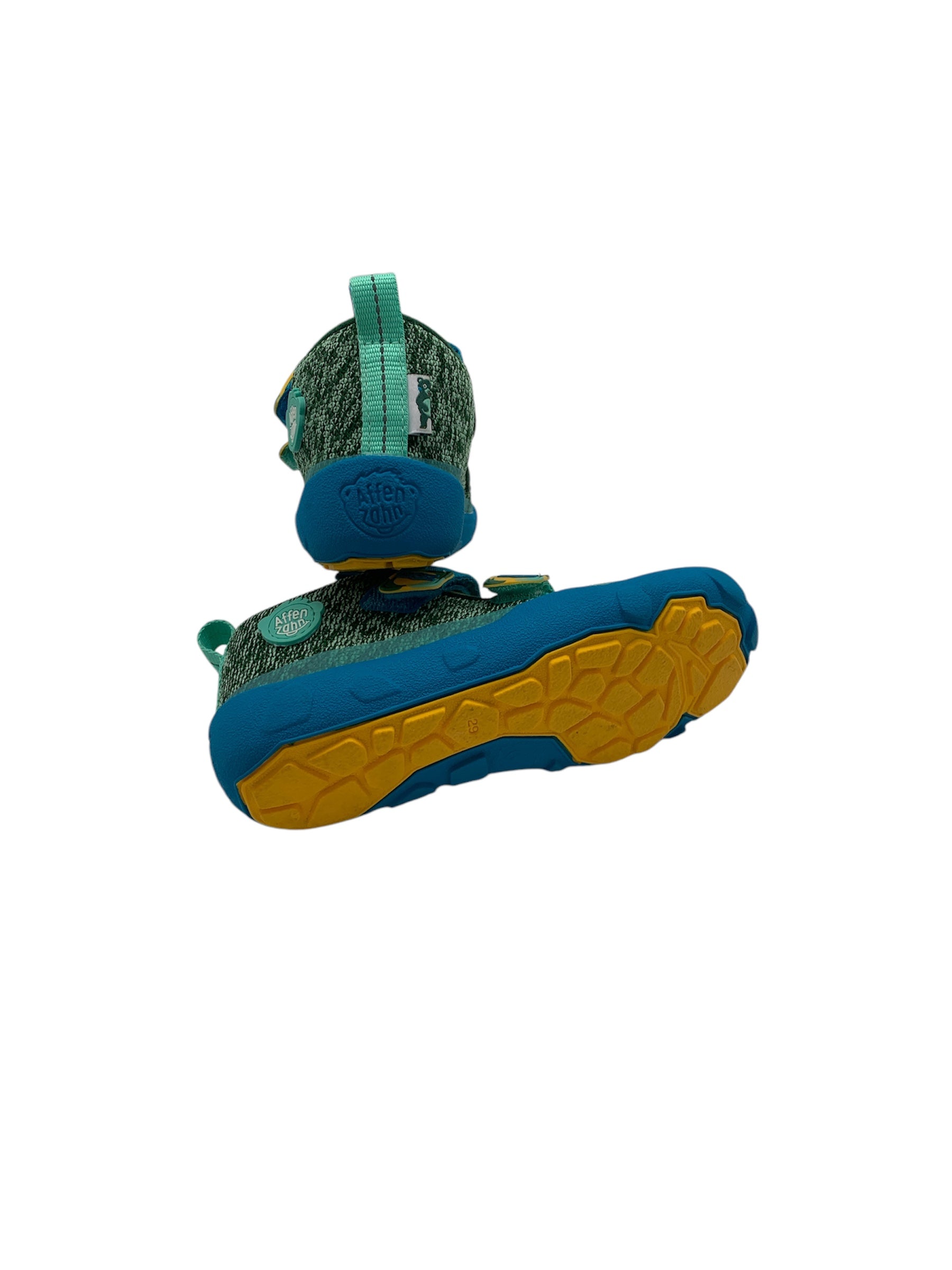 Lowboot Knit Happy Creative Bear - Gruen