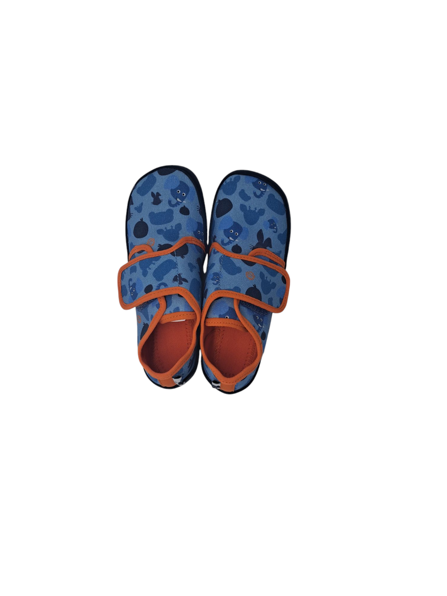 Slipper Cotton Movy Elephant - Blau