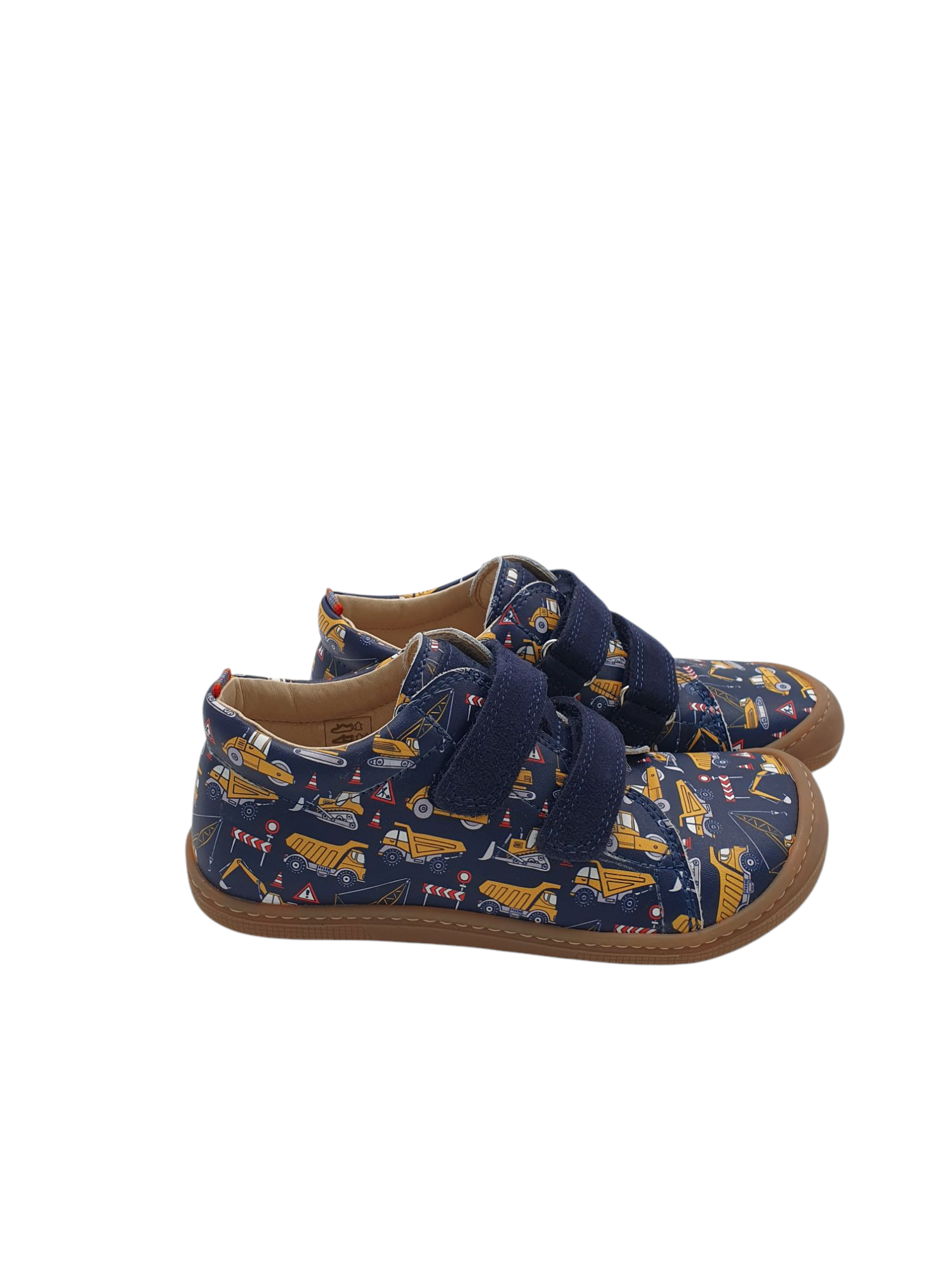 Danny Print Tractor Blue - Blau