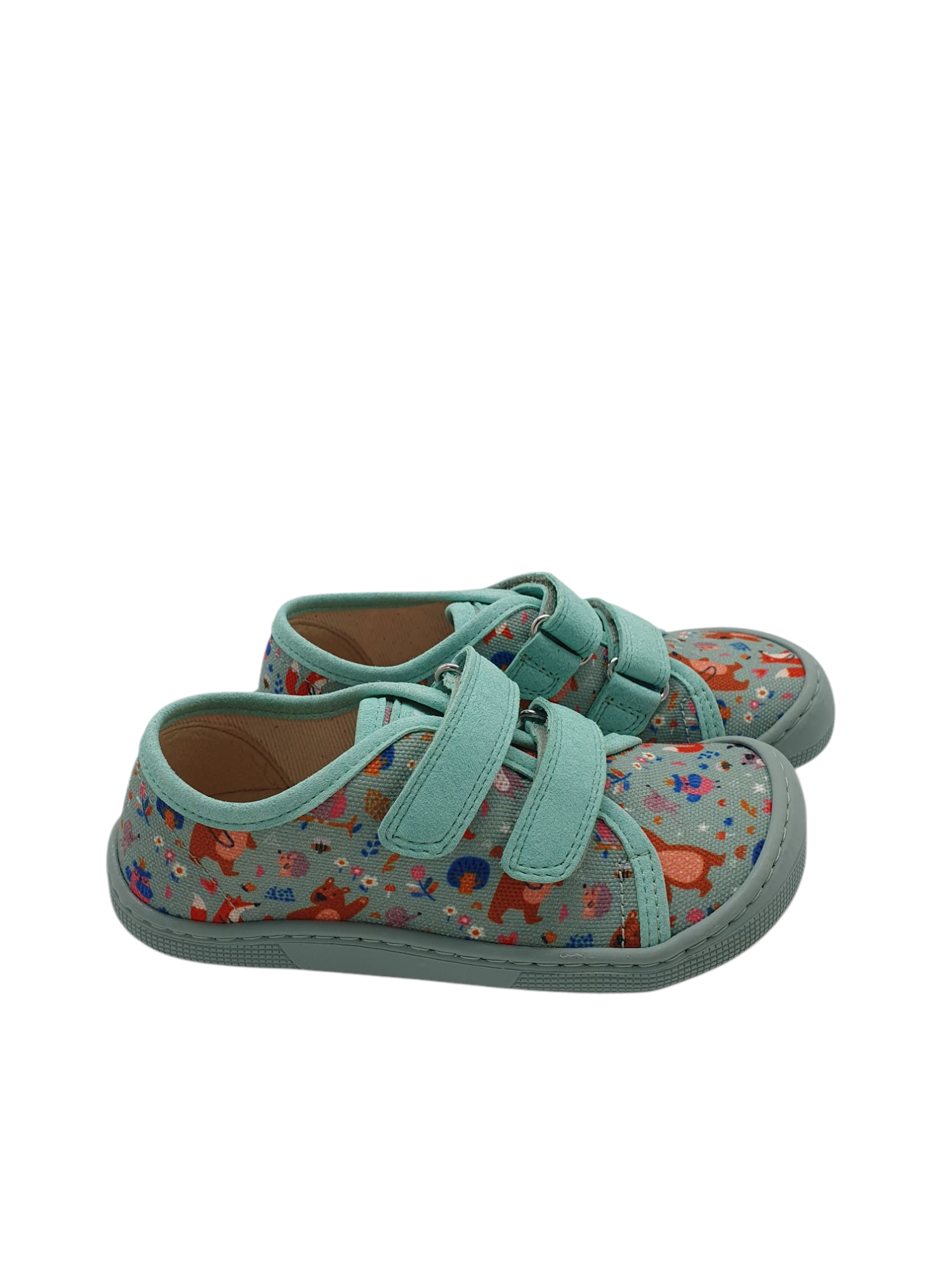 Dud Print Bear Mint - Gruen