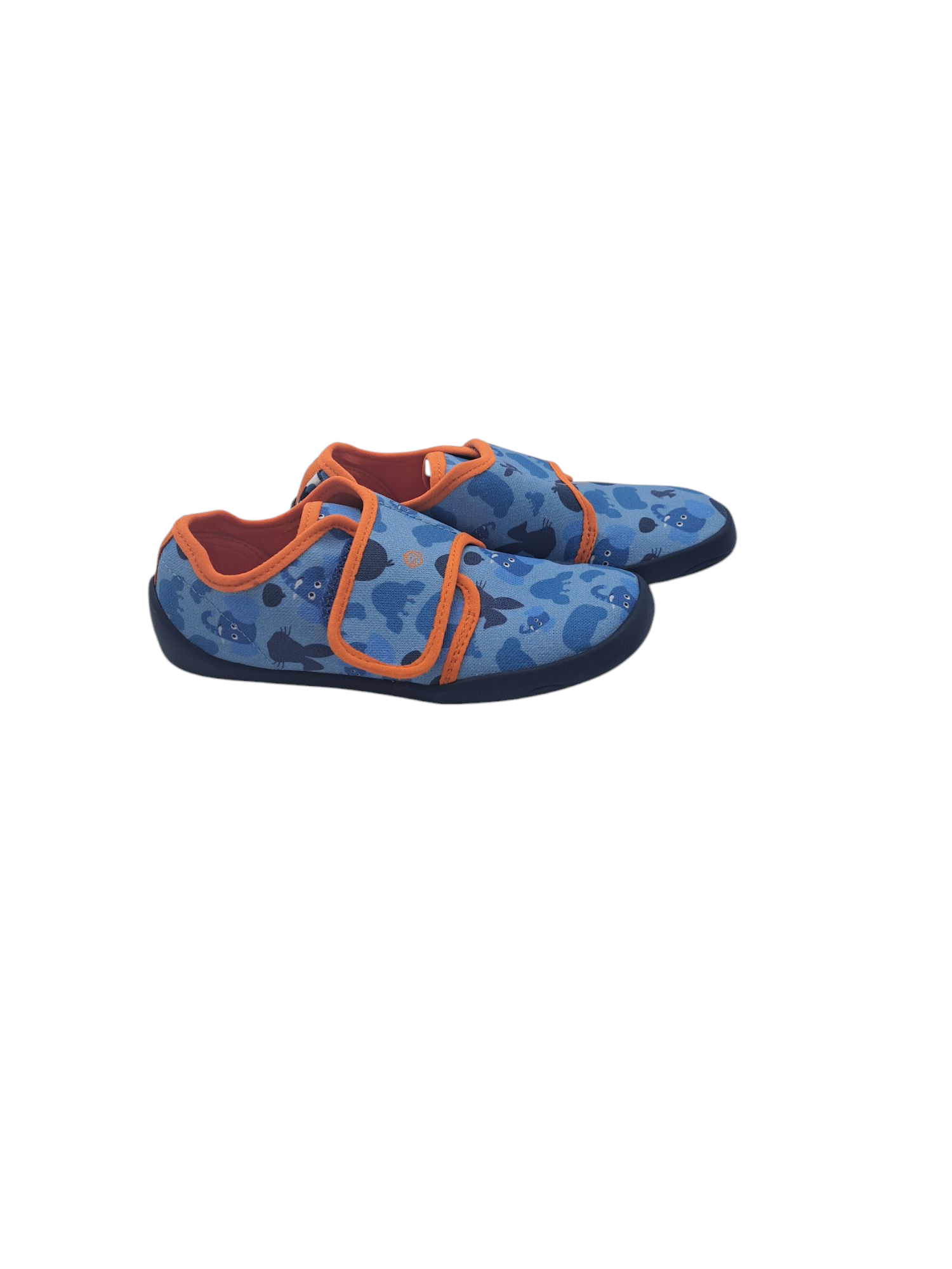 Slipper Cotton Movy Elephant - Blau